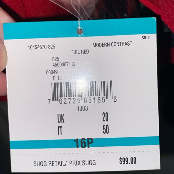 Kasper Petite NWT ☄️ women’s fire red with black buttons front & sleeves,, lined - Picture 4 of 5